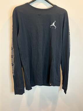 Air Jordan Sportswear Cement Print Long Sleeve T-Shirt